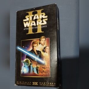 Star Wars II Attack of the Clones VHS